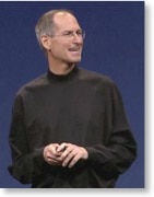 Steve Jobs bei der WWDC08-Konferenz